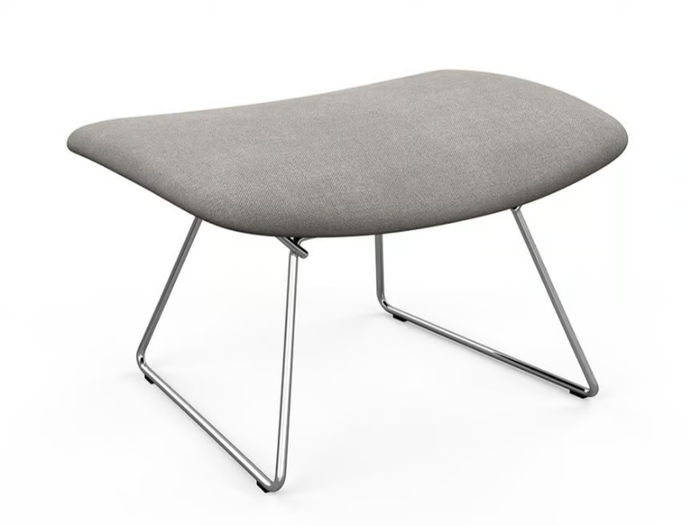 BERTOIA BIRD - Sled base upholstered footstool _ KNOLL