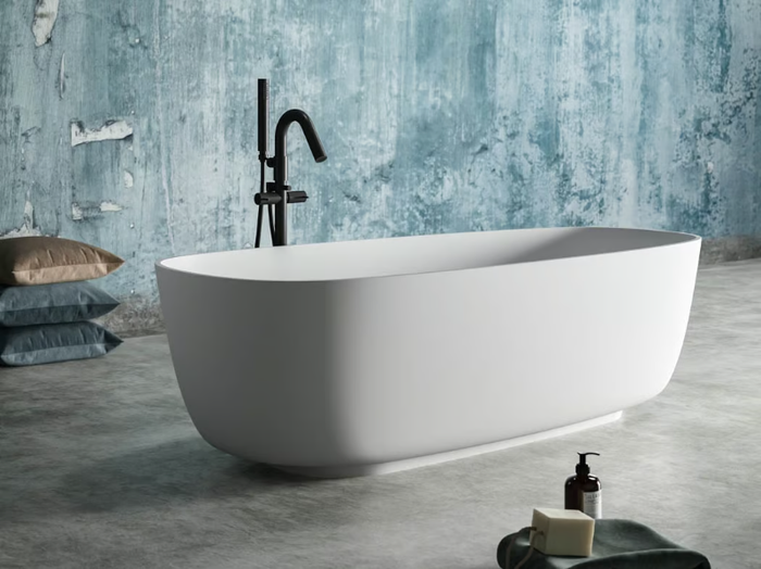 GATSBY - Freestanding oval Ksolid bathtub _ Karol