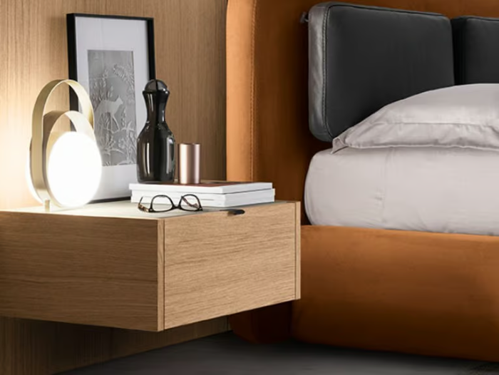 FILO - Rectangular wooden bedside table _ Kico