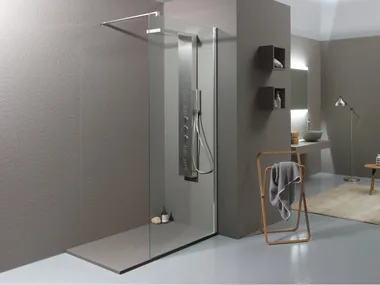 WALK-IN 8 - Tempered glass Walk in shower _ Kinedo