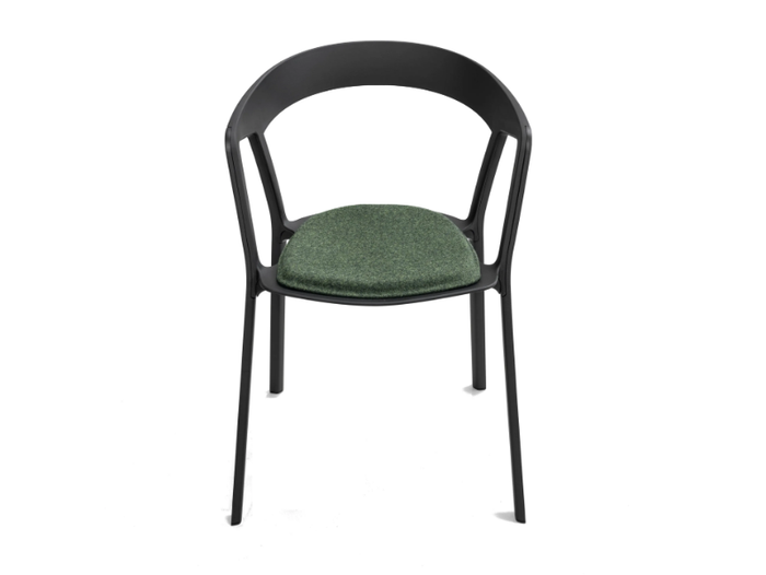 COMPAS - Stackable polypropylene chair _ Kristalia