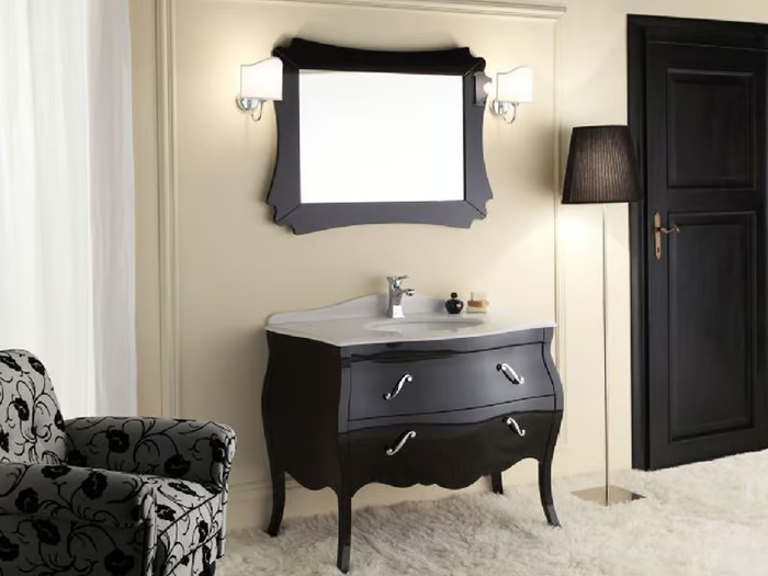 VANITY 2 - Wooden vanity unit with drawers _ LEGNOBAGNO