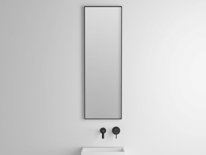 LUXE - Rectangular framed wall-mounted mirror _ LUSSO