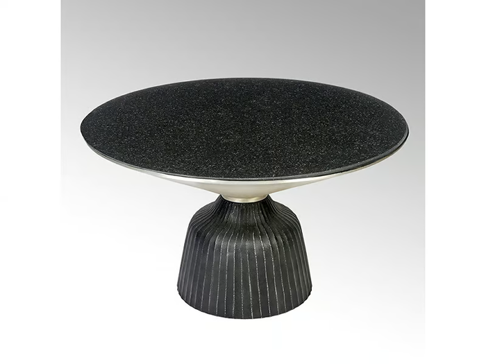 SABLIER - Round granite coffee table _ Lambert