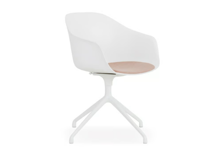 SEELA AC - Trestle-based polypropylene chair with integrated cushion _ Lapalma