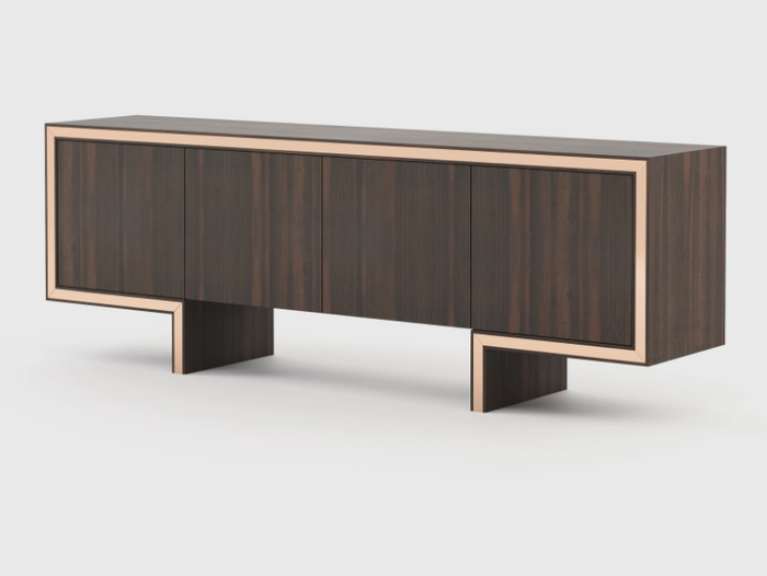 ISIS - Eucalyptus sideboard with doors _ Laskasas