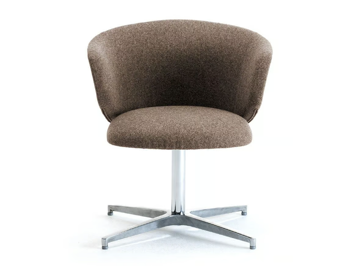 ALISÈ - Low back fabric office chair with 4-Spoke base _ Leyform