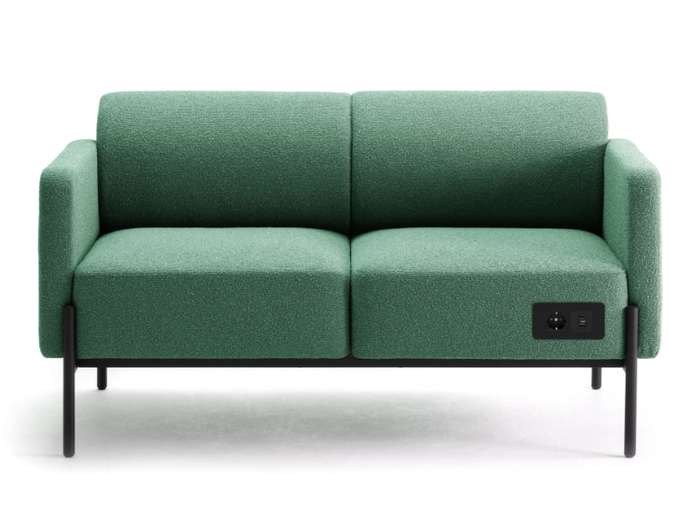 LIA - 2 seater fabric leisure sofa _ Leyform