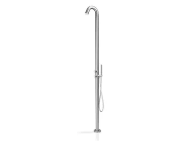 OUTDOOR 002 - Stainless steel outdoor shower with hand shower _ Linki