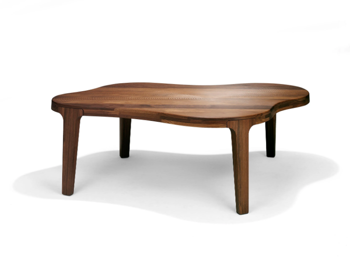 ISOLA - Solid wood dining table _ Linteloo