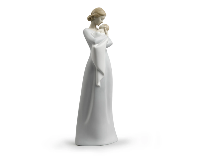 A MOTHER'S EMBRACE - Porcelain decorative object _ Lladró