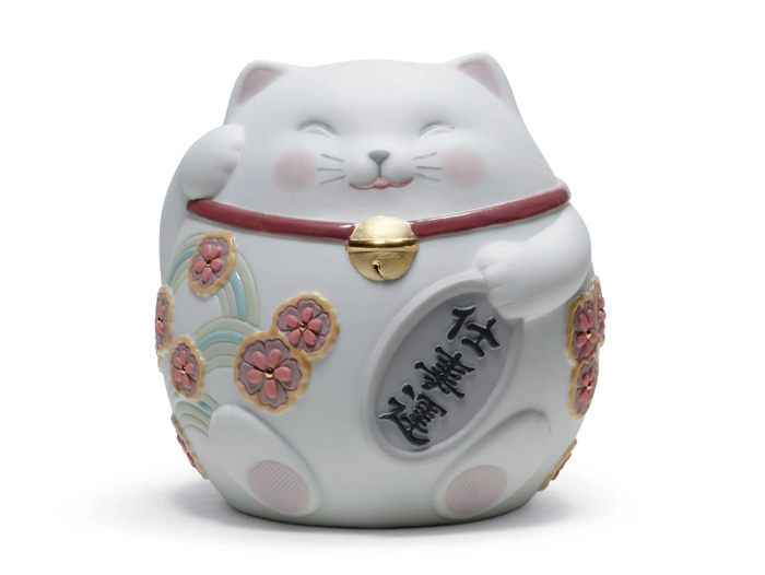 MANEKI NEKO I - Porcelain decorative object _ Lladró