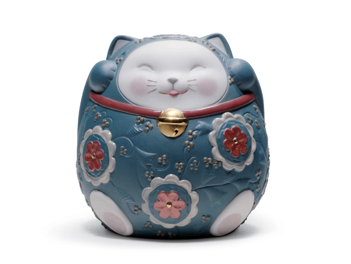 MANEKI NEKO II - Porcelain decorative object _ Lladró