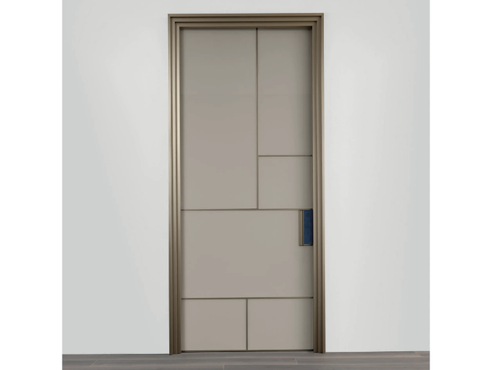 LAND - Tempered glass internal pocket sliding door _ Longhi