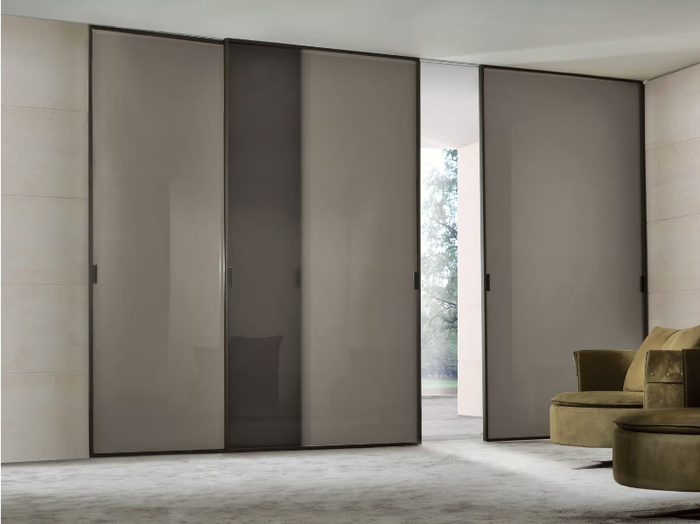 SPARK - Satin glass door _ Longhi