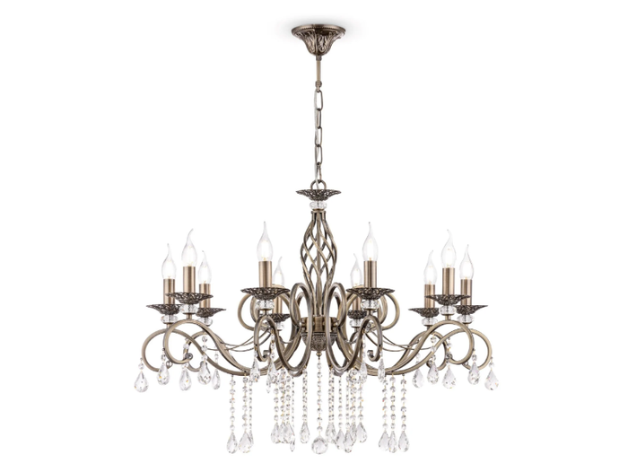 GRACE - Metal chandelier with crystals _ MAYTONI