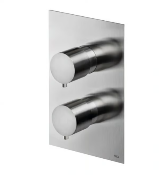 MB439N - Wall-mounted stainless steel remote control tap _ MGS