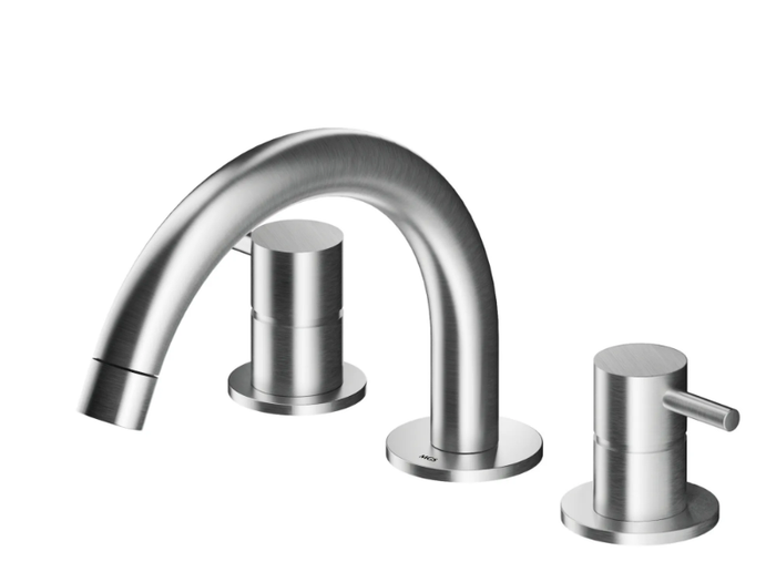 MB249 - 3 hole countertop stainless steel washbasin mixer _ MGS