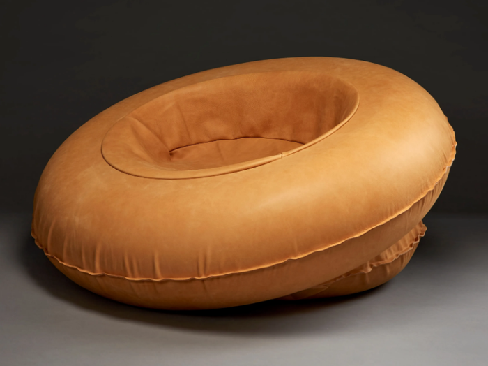 INFLATABLE LEATHER - Inflatable leather armchair _ MOVIMENTO