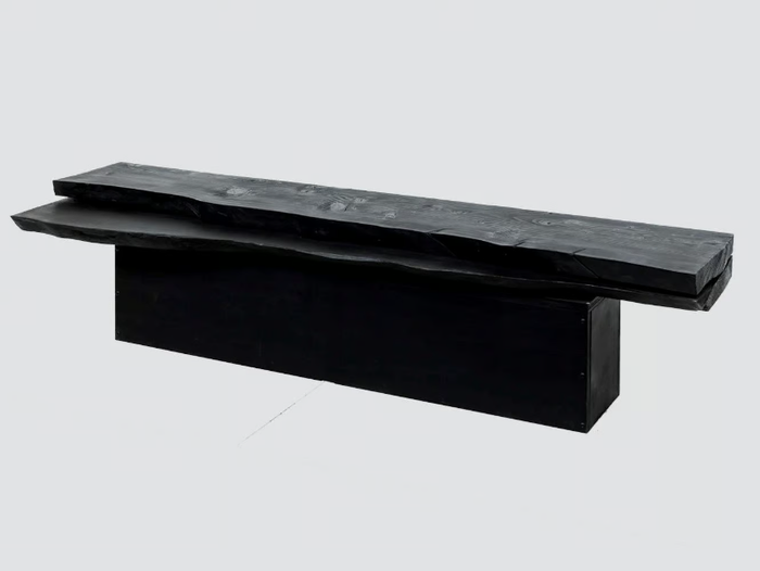 SILENT BENCH - Solid wood bench _ MOVIMENTO