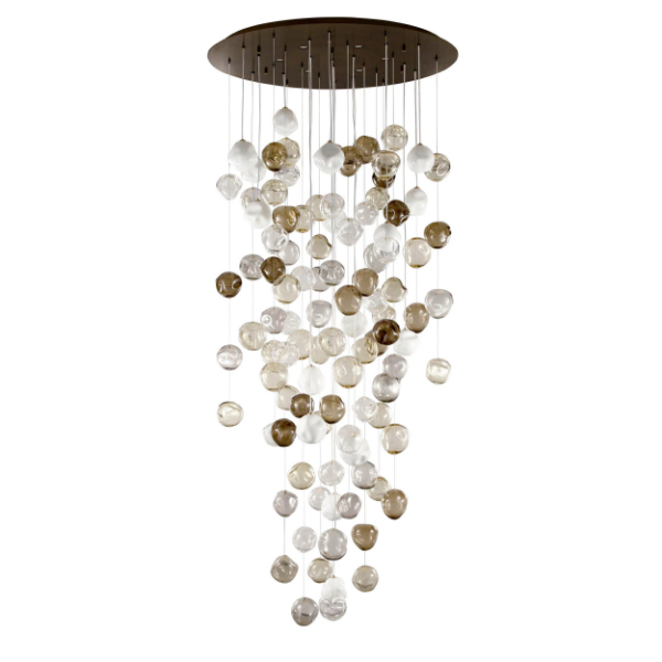 DESAFINADO 16 - Ceiling lamp in artistic Murano glass _ MULTIFORME