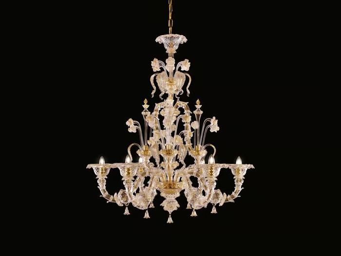 NABUCCO - Handmade Murano glass chandelier _ MULTIFORME