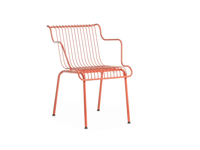 SOUTH - Stackable chair with armrests _ Magis