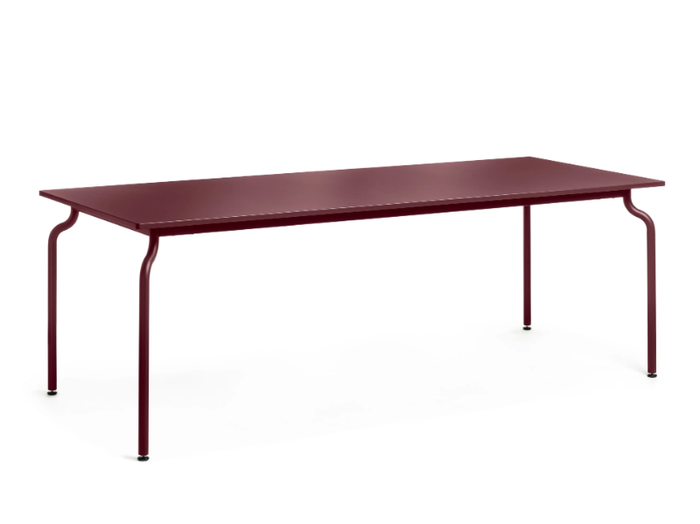 SOUTH - Rectangular steel table _ Magis