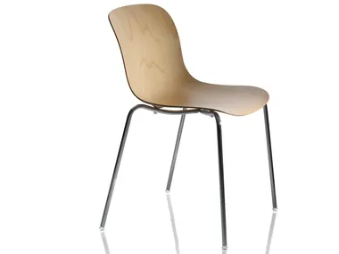 TROY - Stackable multi-layer wood chair _ Magis