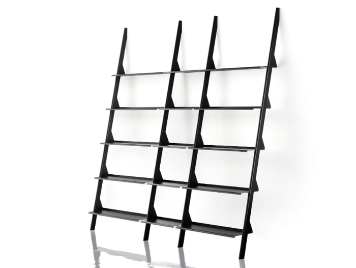 TYKE – THE WILD BUNCH - Open modular powder coated steel bookcase _ Magis