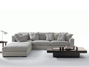 GRANMILANO - Fabric sofa with chaise longue _ Marac