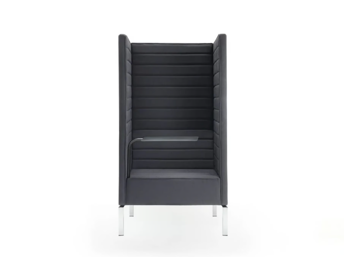 STRIPES - Swivel armchair high-back _ Marelli