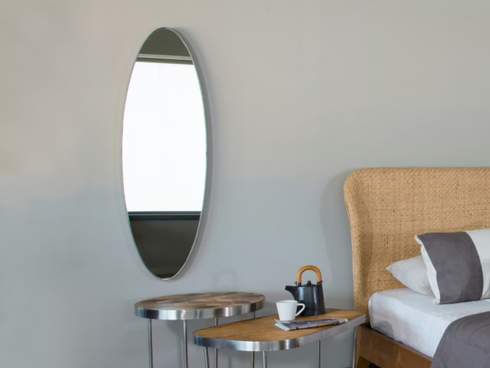 OVAL - Oval wall-mounted mirror _ Mary&