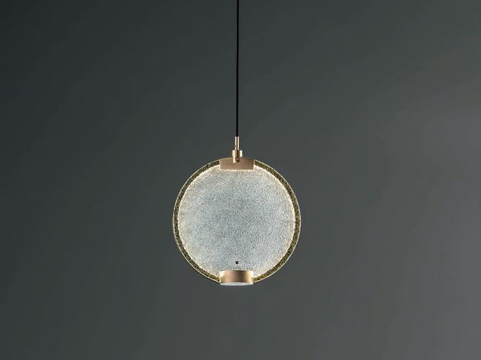 HORO S1 - LED glass pendant lamp _ Masiero