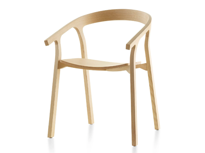 MC1 HE SAID - Ash chair with armrests _ Mattiazzi