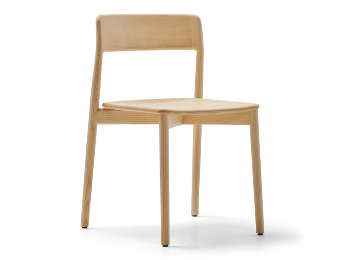 MC24 SETA - Stackable ash chair _ Mattiazzi