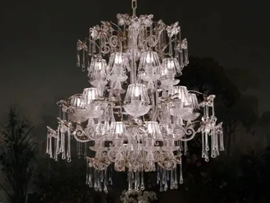 L311 - Chandelier with crystals _ Mechini