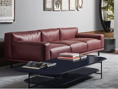 TIMOTHY - 4 seater leather sofa _ Meridiani