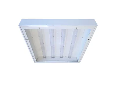 IPER 8615 LENS - LED steel outdoor ceiling lamp _ Metalmek