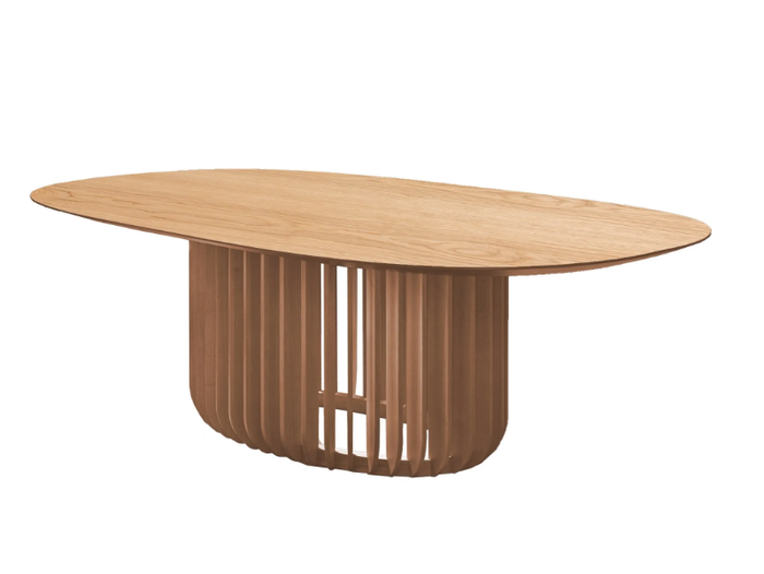 JUICE - Oval wooden table _ Miniforms