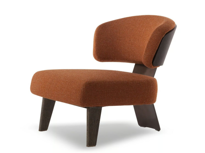 REEVES WOOD - Easy chair _ Minotti