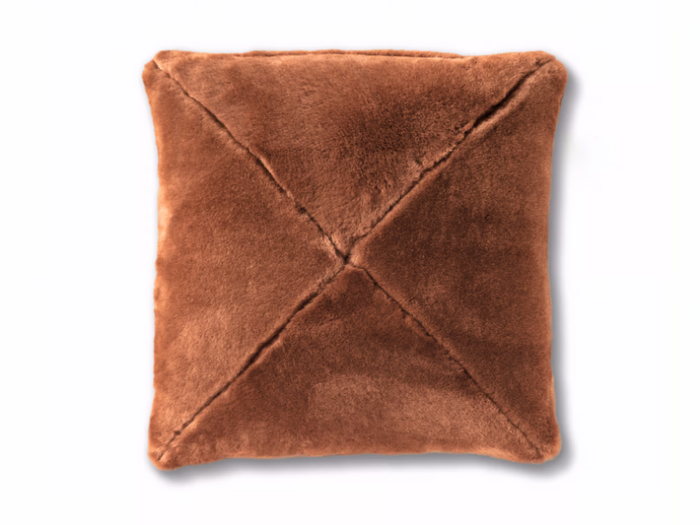 CUSHION - SHEARLING - Square cushion _ Minotti