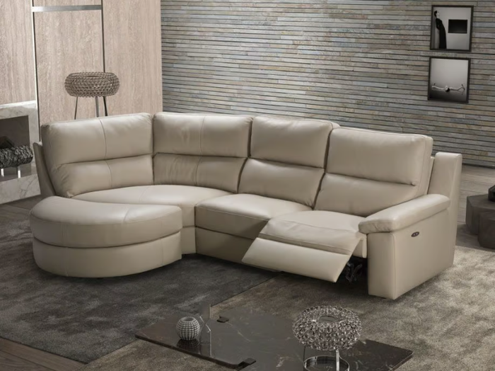 ZAIRE - Recliner sofa with footstool _ MitoHome