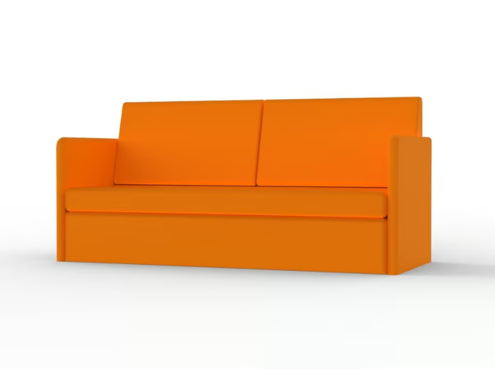 ZEUS DV 16 - Eco-leather sofa bed _ Mobilspazio