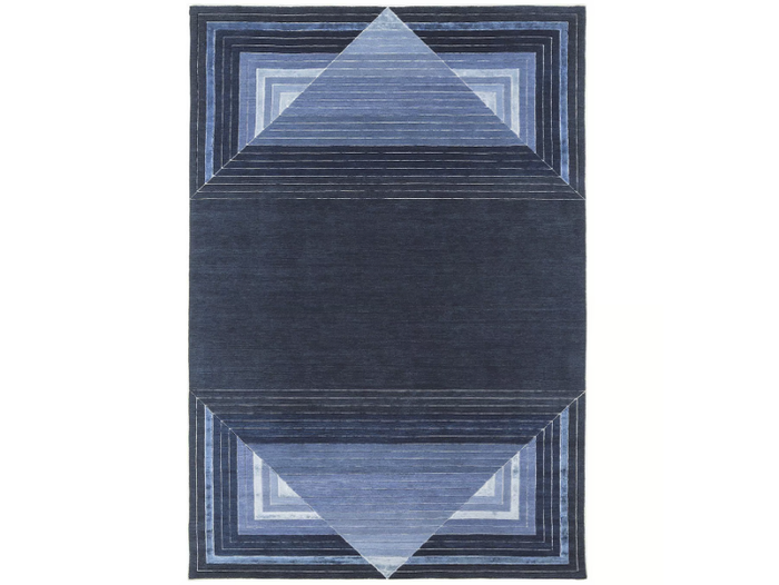 PAPIROFLEXIA - PPF4 - Hand-knotted rug in wool and viscose _ Mohebban