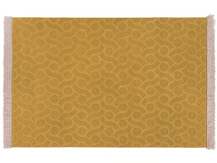 TWIGGY HONEY - Hand-tufted rectangular wool rug _ Mohebban