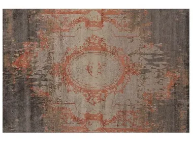 LOFT L216B - Patterned handmade Bamboo silk rug _ Mohebban