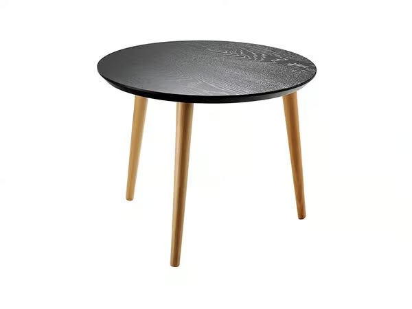 CHEVY - Round wooden coffee table _ Morgan