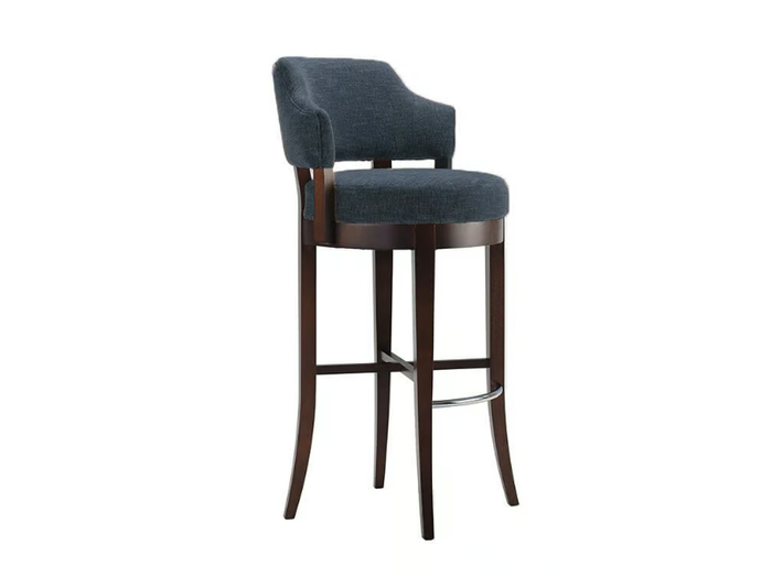 PASTILLE - Fabric barstool with armrests _ Morgan