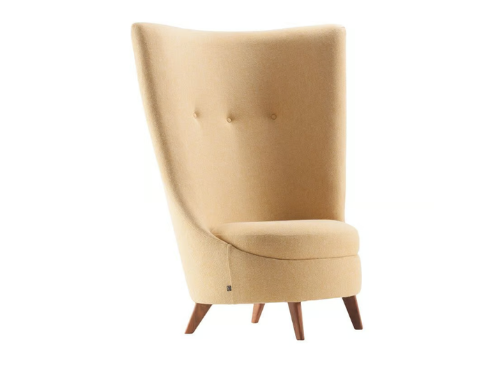 PIMLICO - Fabric armchair high-back _ Morgan